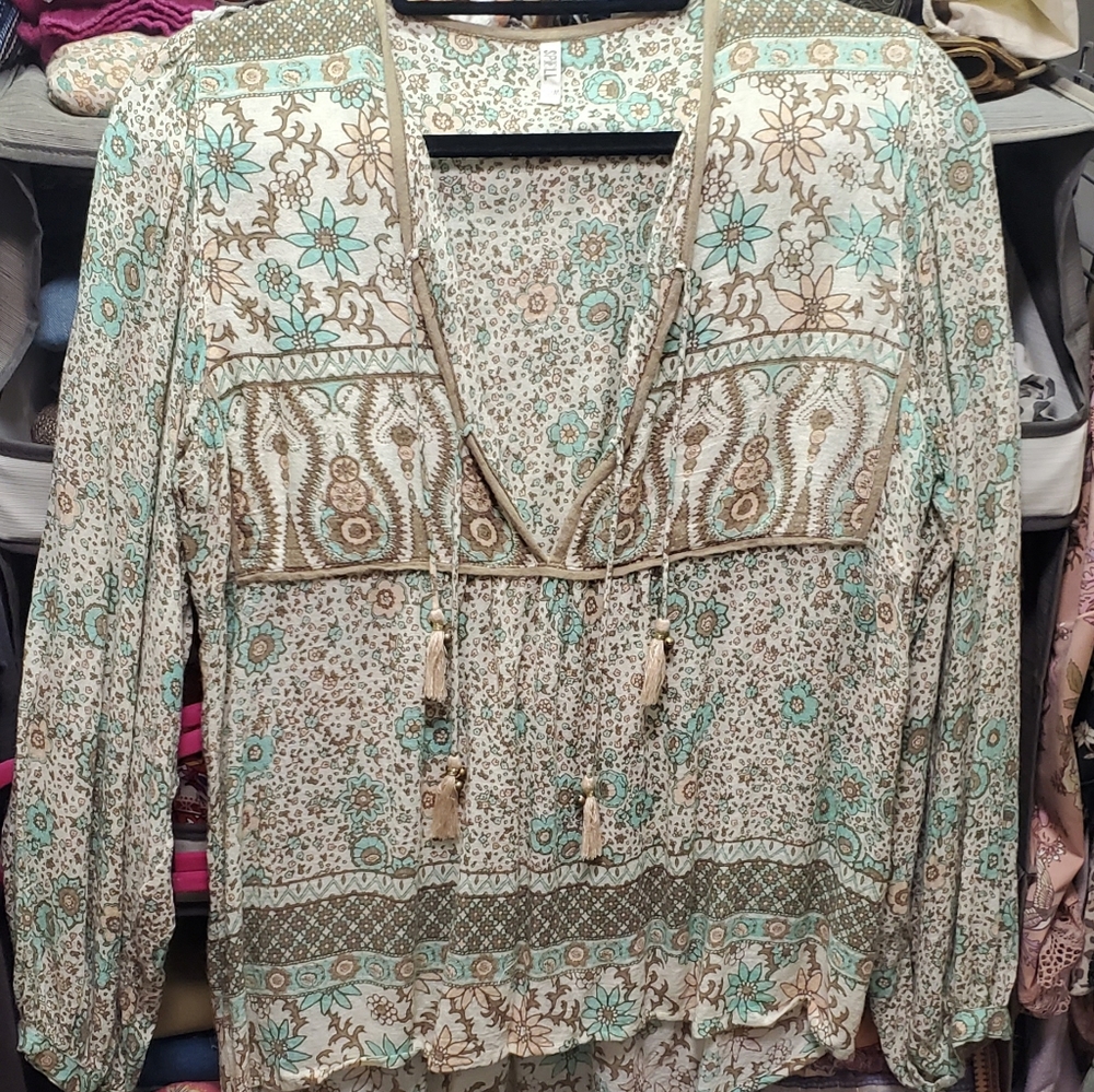 Sample Boho Blossom Blouse - Size S/M